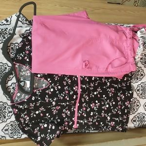 Pretty in Pink Scrub Set Size L